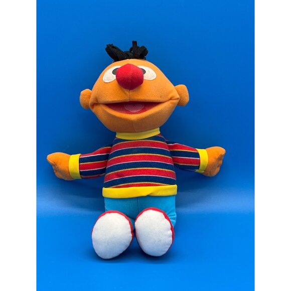 Sesame Street Ernie Plush Soft Toy Fisher Price 2003 Collectible Character Doll - Picture 2 of 6